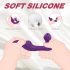 Sex HD Chomper - vandtæt klitoris- og analvibrator (lilla)