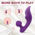 Sex HD Chomper - vandtæt klitoris- og analvibrator (lilla)