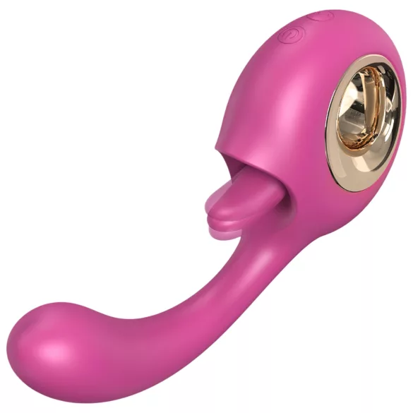 Sex HD - slik- og G-punktsvibrator (rød)