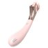Sex HD - opladelig, vandtæt vibrator og pirrehjul (pink)
