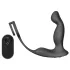 Sex HD Virgil - prostatavibrator med penisring - silikone - sort
