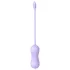 Sex HD Twist Egg - vibratoræg med stødende vibrationer - lilla