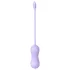 Sex HD Twist Egg - vibratoræg med stødende vibrationer - lilla