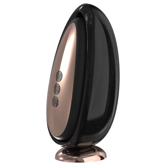 Sex HD Mirror - vibrator med varmende funktion - klitorisstimulator - sort