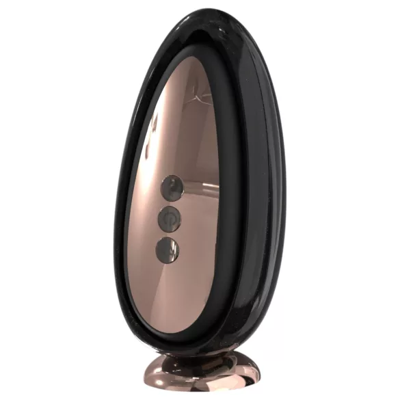 Sex HD Mirror - vibrator med varmende funktion - klitorisstimulator - sort