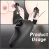 Sex HD Mirror - vibrator med varmende funktion - klitorisstimulator - sort