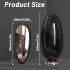 Sex HD Spejl - Varmende Lick Vibrator (Sort)