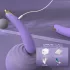Sex HD - vibrator til g-punkt - kraftig - silikone lilla