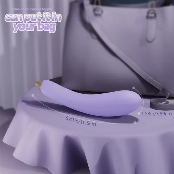 Sex HD - vibrator til g-punkt - kraftig - silikone lilla