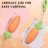 Sex HD Carrots - vibrator - g-punkt - silikone orange