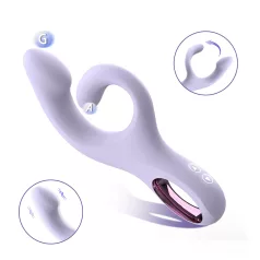 Sex HD - G-punktsvibrator med klitorisstimulator (lilla)