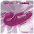 SEX HD Co-op Bliss - strap-on klitorisvibrator med arm - silicone lilla