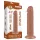 Lovetoy Sliding-Skin - realistisk dildo med sugekop - 20cm - natur
