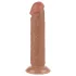 Lovetoy Sliding-Skin - realistisk dildo med sugekop - 20cm - natur