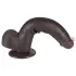 Lovetoy Sliding-Skin - dildo med sugekop - realistisk brun - 20,8cm