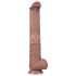 Lovetoy - dobbeltlag XXL dildo - 36,5 cm - (natur)