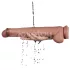 Lovetoy - dildo XXL - realistisk to lag - 36,5 cm - natur