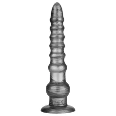 Lovetoy King Sized - stor vibrator - 32 cm - grå