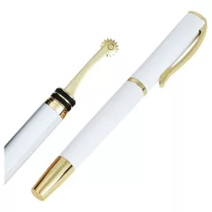 Roomfun - penformet Wartenberg-hjul (hvid)