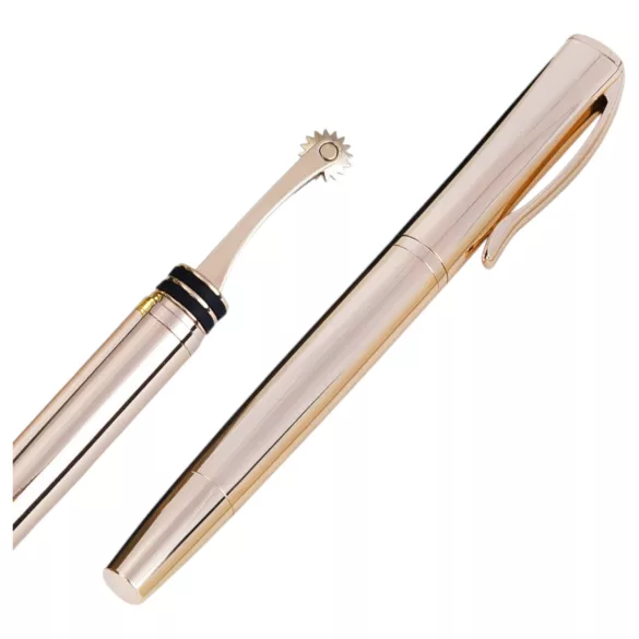 Roomfun - penformet Wartenberg-hjul (guld)