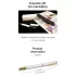 Roomfun - penformet Wartenberg-hjul (guld)