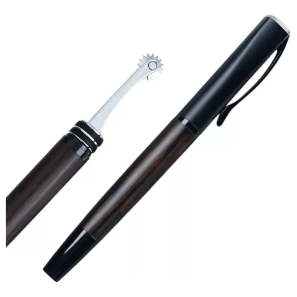 Roomfun - penformet Wartenberg-hjul (sort)