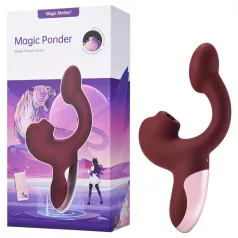   Magic Motion Magic Ponder - rabbitvibrator med klitorisarm - rød