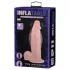 Baile oppustelig - oppustelig naturtro vibrator (naturfarvet)
