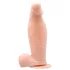 Baile oppustelig - oppustelig naturtro vibrator (naturfarvet)