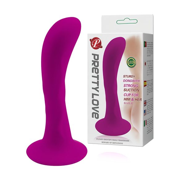 Pretty Love Baile - sugekop, buet anal plug (pink)