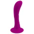 Pretty Love Baile - analplug med sugekop - buet - silikone - pink