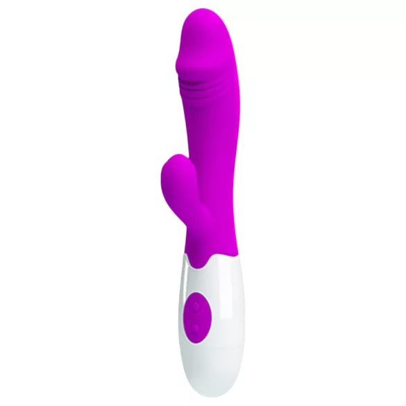 Pretty Love Snappy - G-punkt vibrator med klitorisarm - vandtæt - lilla