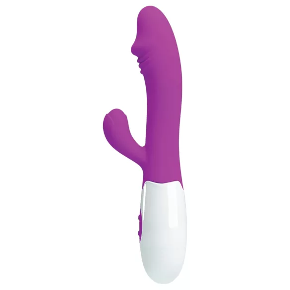 Pretty Love Snappy - G-punkt vibrator med klitorisarm - vandtæt - lilla
