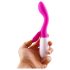 Pretty Love Brighty - G-punkt vibrator med klitorisstimulator (lilla)