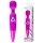 Pretty Love Wand - genopladelig massagevibrator (lilla)