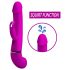 Pretty Love Henry - G-punktsvibrator med klitarm (pink)