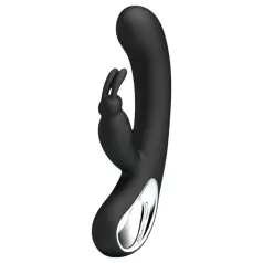 Pretty Love Webb - rabbit vibrator - vandtæt - sort