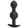 Pretty Love - analdildo med kugle indeni - silikone sort