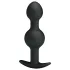 Pretty Love - analdildo med kugle indeni - silikone sort