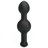Pretty Love - analdildo med kugle indeni - silikone sort