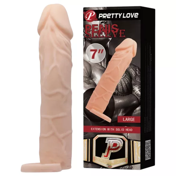 Pretty Love - penismanchet med ring - naturfarvet