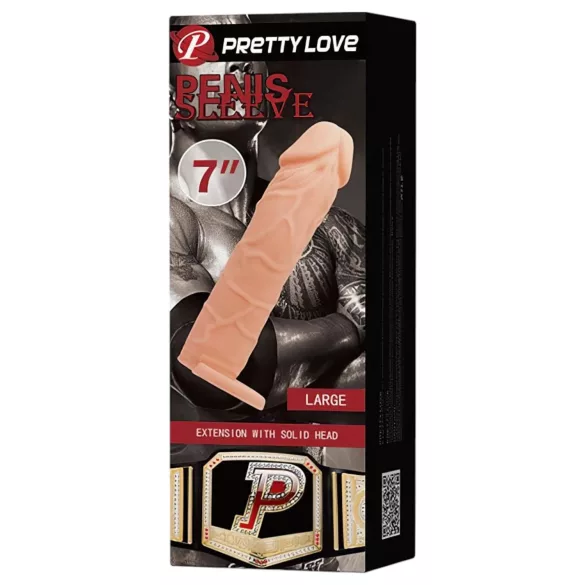 Pretty Love - penismanchet med ring - naturfarvet