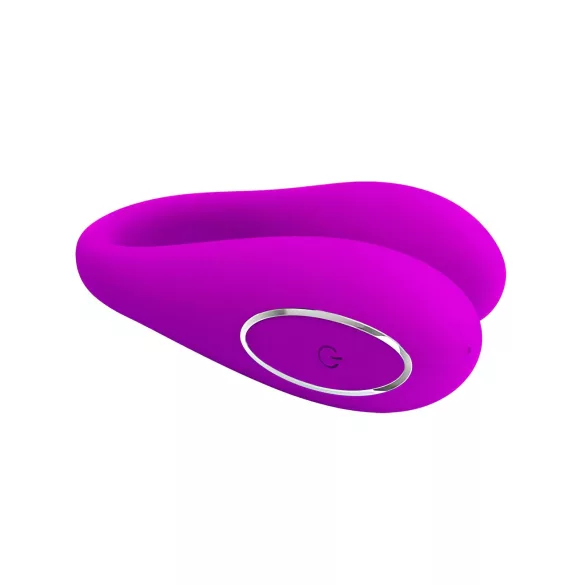 Pretty Love August - genopladelig G-punkts- og klitorisvibrator - pink