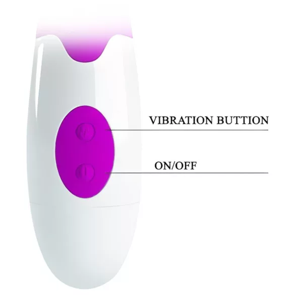 Pretty Love Peter - klitorisvibrator med arm - lilla