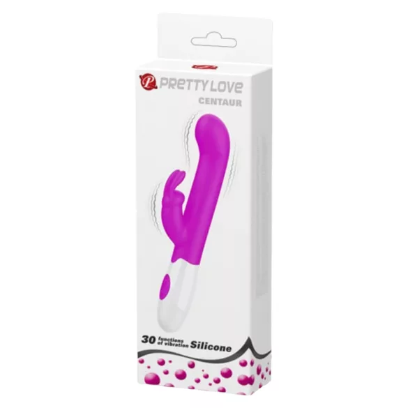 Pretty Love Centaur - G-punktsvibrator med kanin‑klitorisstimulator (pink)