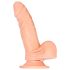 Baile Barbara Mark - livagtig, roterende vibrator - 15cm (naturlig)