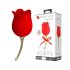 Pretty Love Rose Lover - 2i1 klitorisvibrator (rød)