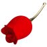 Pretty Love Rose Lover - 2i1 klitorisvibrator (rød)