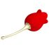 Pretty Love Rose Lover - 2i1 klitorisvibrator (rød)