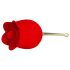 Pretty Love Rose Lover - 2i1 klitorisvibrator (rød)